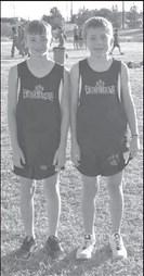 JUNIOR HIGH - Whitharrals’ Braxton Vinson and Briggs Holt competed for their cross country teams this past weekend. (Photo courtesy of Whitharral ISD)